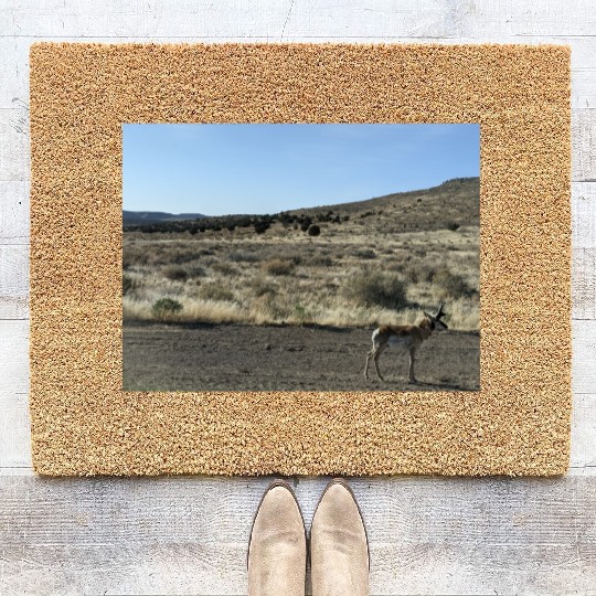 Antelope near Grand Canyon West Coir Doormats