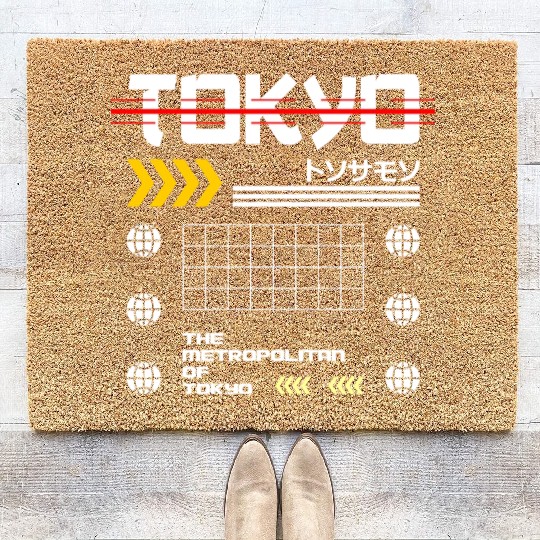 The Metropolitan of Tokyo Coir Doormats
