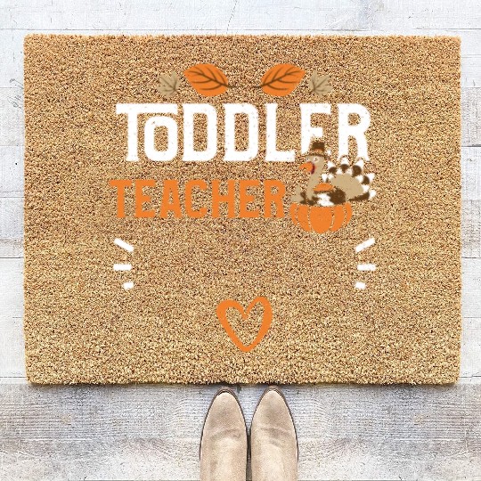 Toddler Teacher - Thanksgiving Coir Doormats