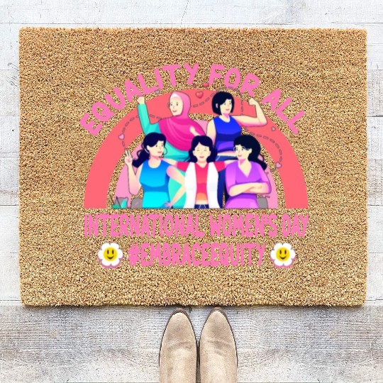 Happy International Women's Day: Embrace Equity Coir Doormats