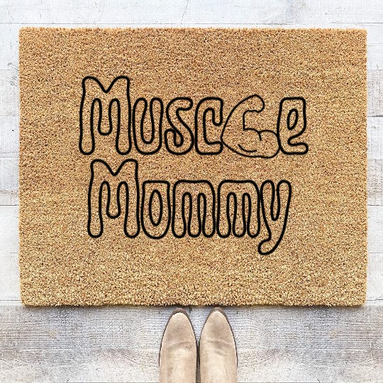 Muscle Mommy Pump Cover Coir Doormats
