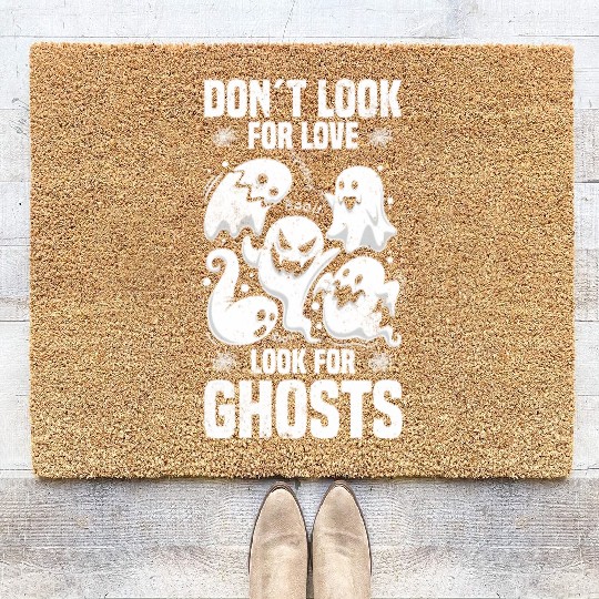Ghost Hunters | Paranormal Ghost Hunting Gifts Coir Doormats