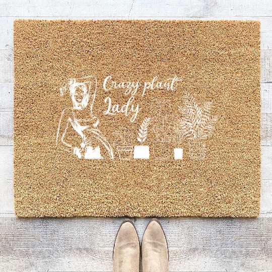 Plant Lady Coir Doormats