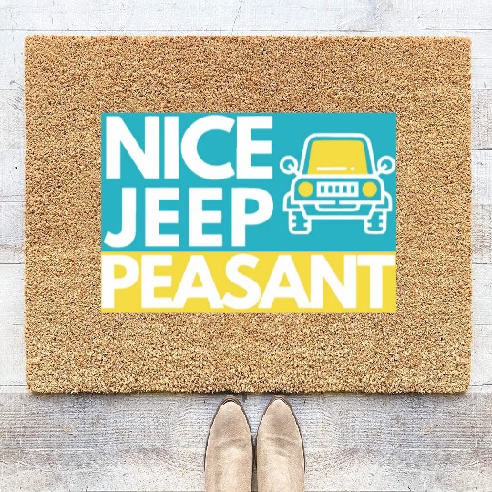 Nice Jeep Peasant Coir Doormats