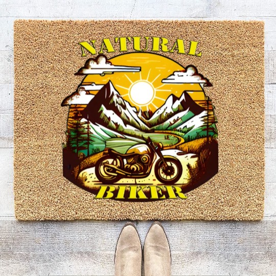 Natural Biker Coir Doormats