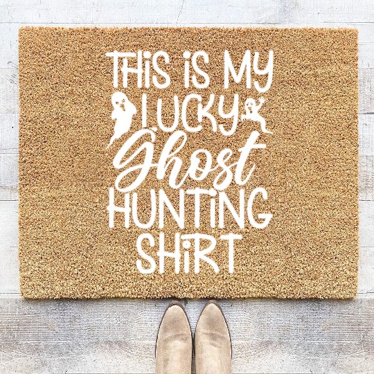 Ghost Hunters, Ghosts, Ghost, Ghost hunting Coir Doormats