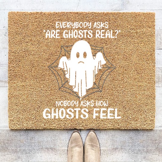 Ghost Hunters, Ghosts, Ghost, Ghost hunting Coir Doormats