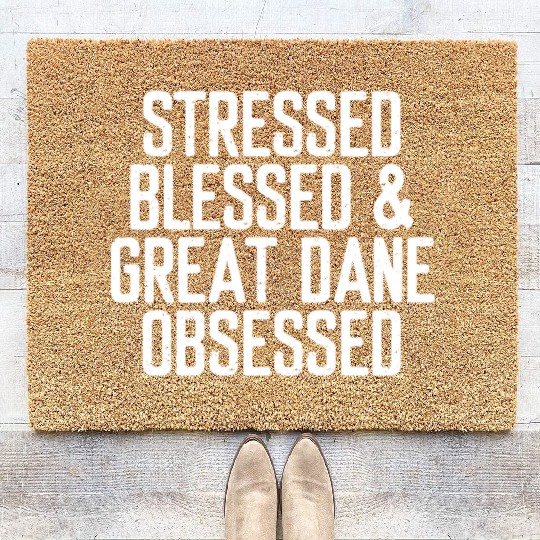 Great Dane Dogs, Great Danes Coir Doormats