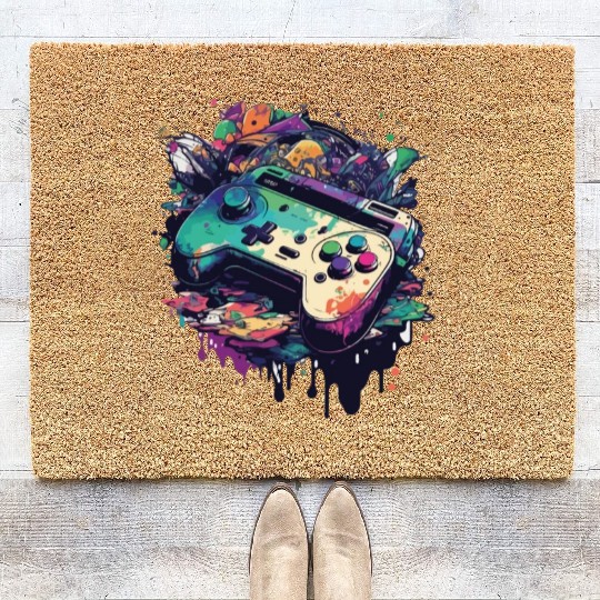Get Ready to Level Up with Game Controller Coir Doormats