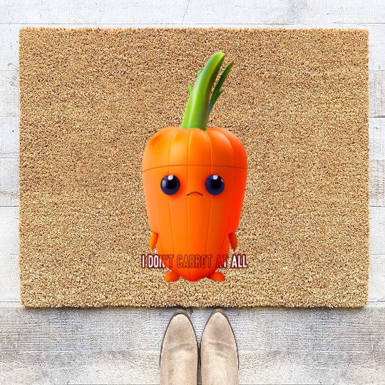I don t carrot at all Coir Doormats