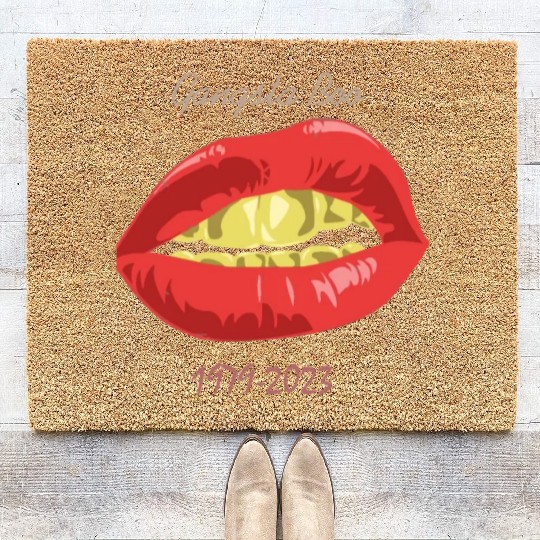 rip gangsta boo Coir Doormats