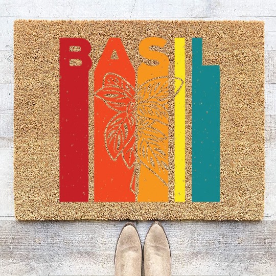 Basil Design Herb Lover Coir Doormats