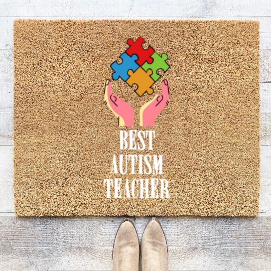 Autism Teacher Coir Doormats