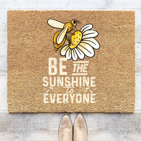 Beekeeper and Plant Lover Gift Coir Doormats
