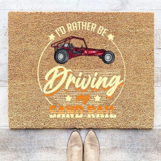 Duune Buuggy Sand Rail Car Racing Beach Desert Rc Dr Coir Doormats