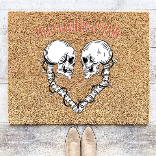 Till death do us part Coir Doormats