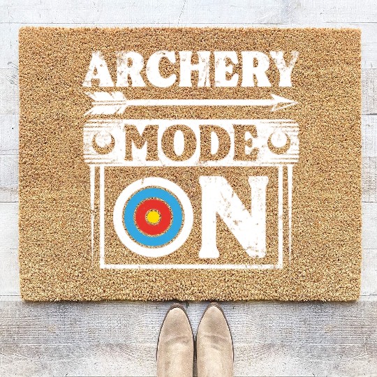 Archery mode on Coir Doormats