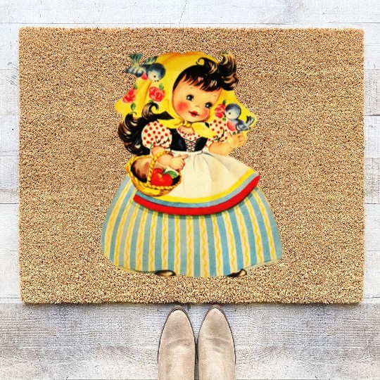 Vintage Spring Coir Doormats