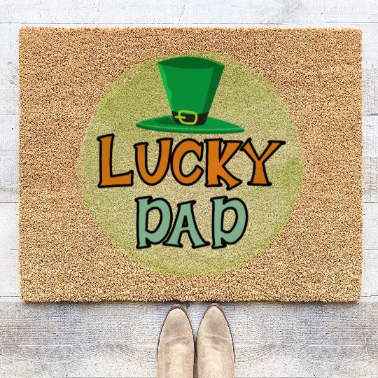 Lucky Patricks Day Sublimation Coir Doormats