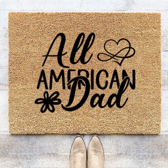 All American Dad Coir Doormats