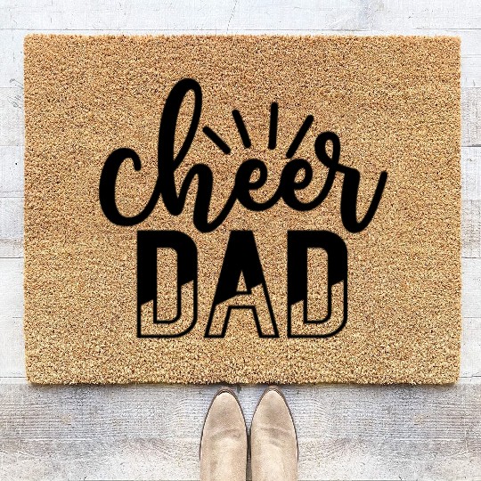 cheer dad Coir Doormats