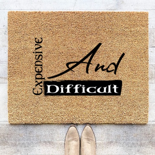 Expensive And Difficult Coir Doormats