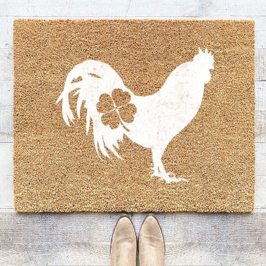 Shenanigans Shamrock St. Patrick's Day Coir Doormats