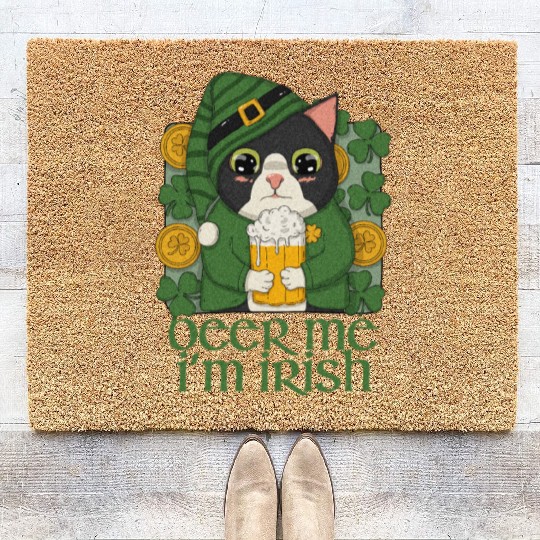 Beer Me I'm Irish Coir Doormats