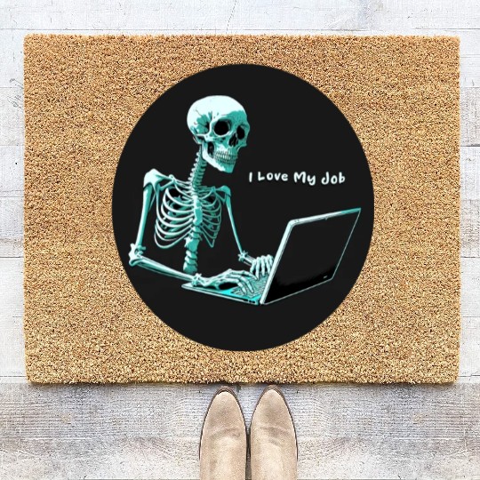 I Love My Job Coir Doormats