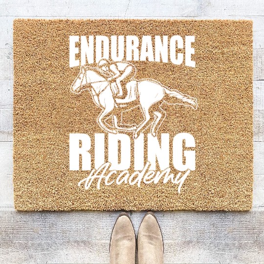 Horse Riding Academy Endurance Riding Coir Doormats