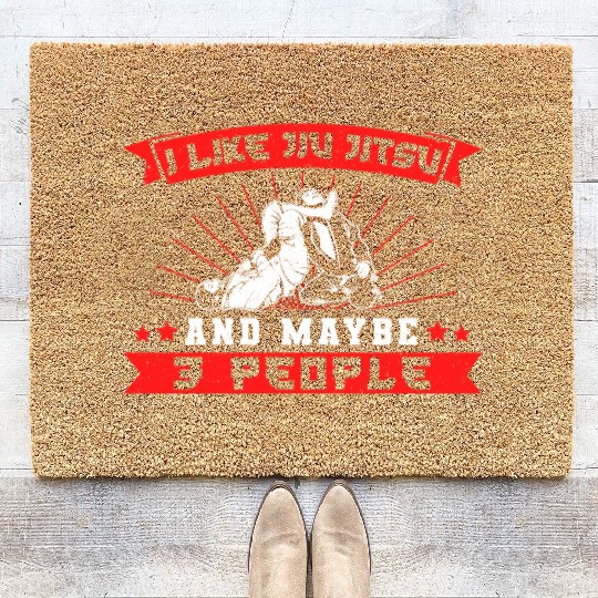 Brazilian Jiu Jitsu MMA Bjj Hugger Coir Doormats