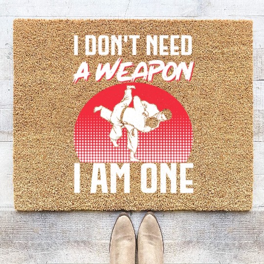 Brazilian Jiu Jitsu MMA Bjj Hugger Coir Doormats