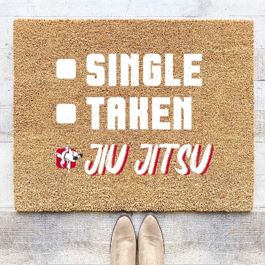 Brazilian Jiu Jitsu MMA Bjj Hugger Coir Doormats