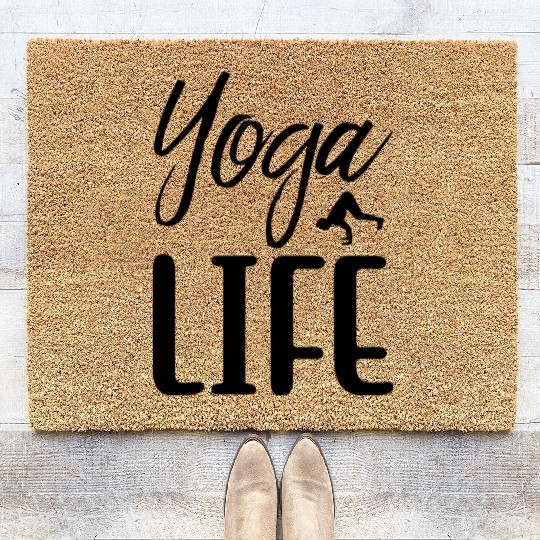 yoga life Coir Doormats