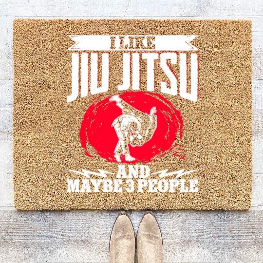 Brazilian Jiu Jitsu MMA Bjj Hugger Coir Doormats
