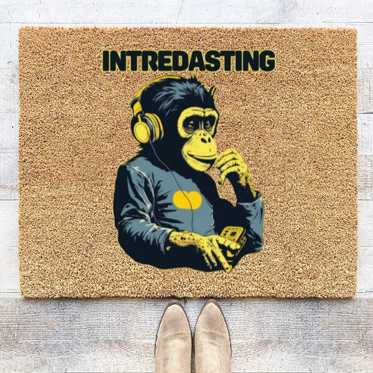 Intredasting Beats - Interesting Monkey Ape Coir Doormats
