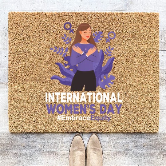 International Women's Day 2023 8 March IWD Embrace Coir Doormats