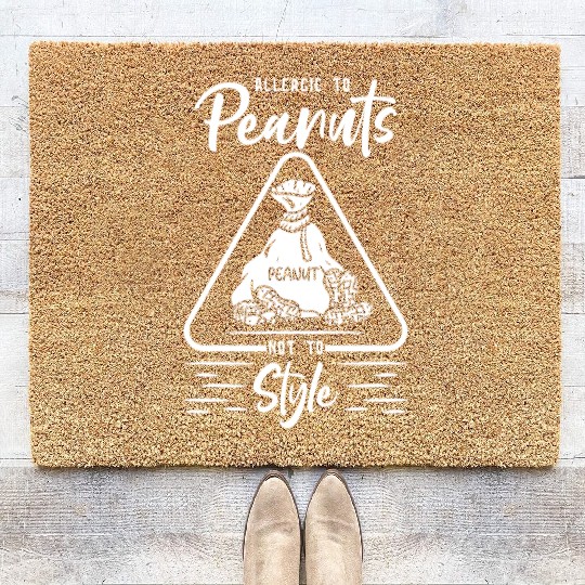 Allergic To Peanuts Not To Style Peanut Allergic Coir Doormats