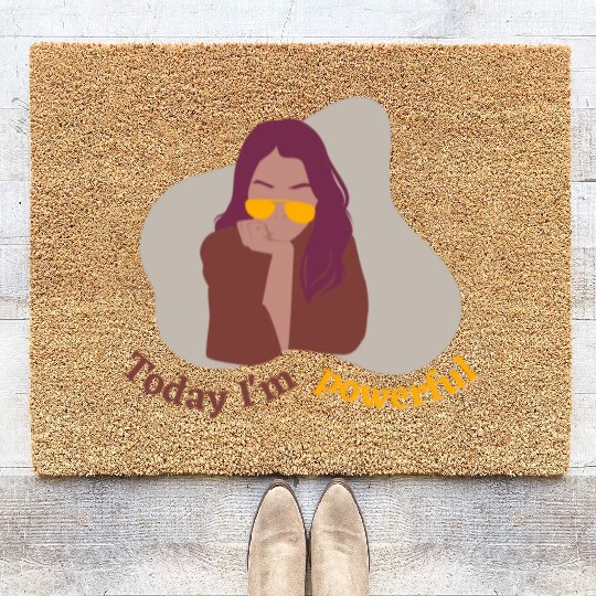 Embrace Equity International Women's Day Coir Doormats