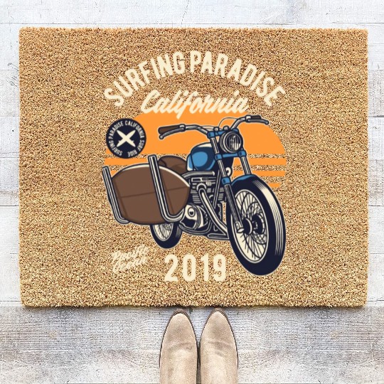 Motorcycle Bike Coir Doormats
