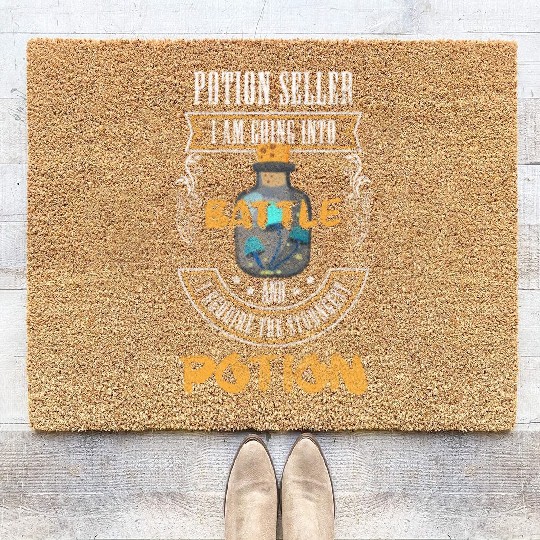 Chemistry Might Symbol Witchcraft Coir Doormats