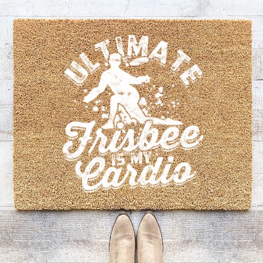 Ultimate Frisbee Importanter Disc Golf Ultimate Coir Doormats