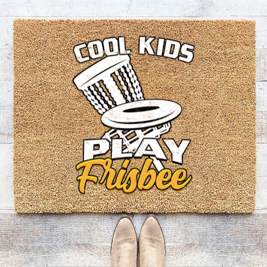 Ultimate Frisbee Importanter Disc Golf Ultimate Coir Doormats