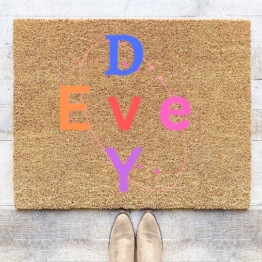 Embrace Equity Happy Women's Day Coir Doormats