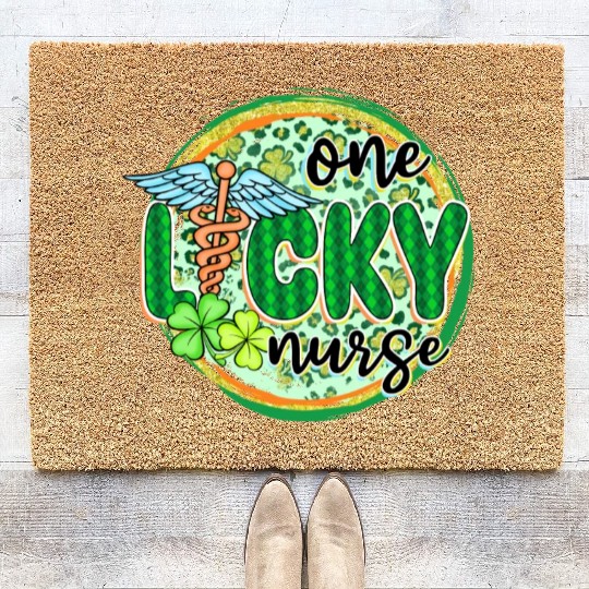 One Lucky Nurse Coir Doormats