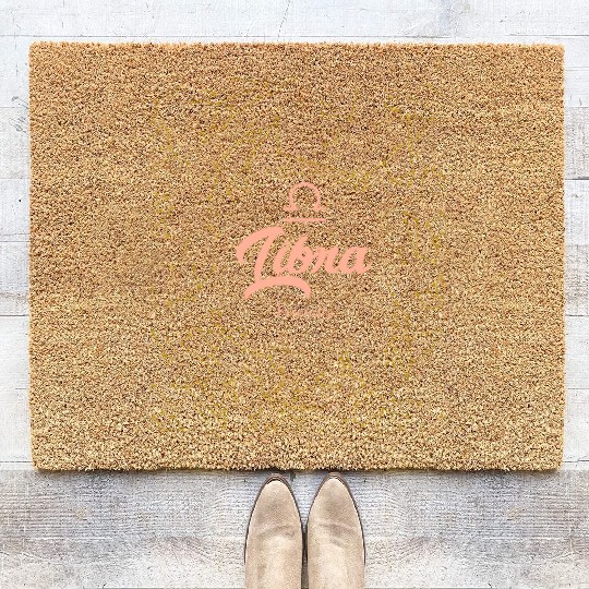 Libra Friendly Astronomy Coir Doormats