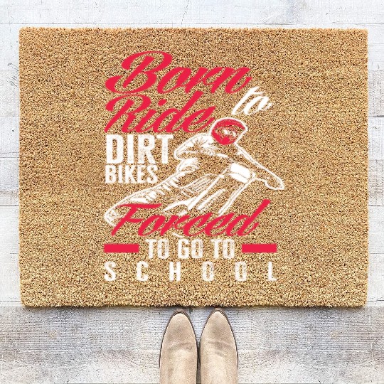 Motocross Kids Motocross Mud Coir Doormats
