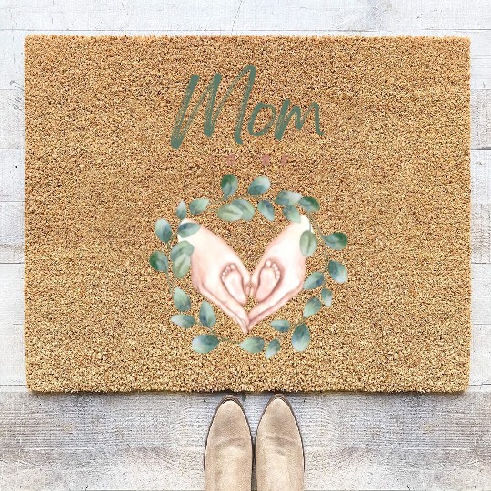 Mom To Be Coir Doormats