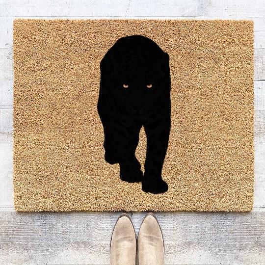 Black Panther Coir Doormats