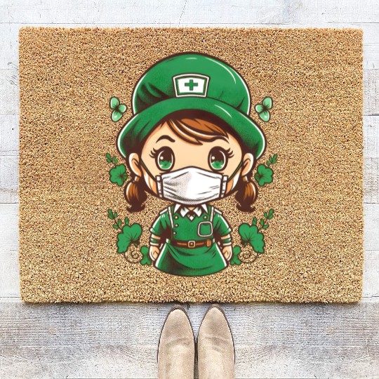 Nurse Cute Coir Doormats